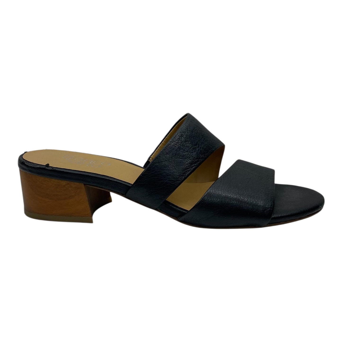 Sandals Heels Kitten By Franco Sarto In Black, Size:7.5