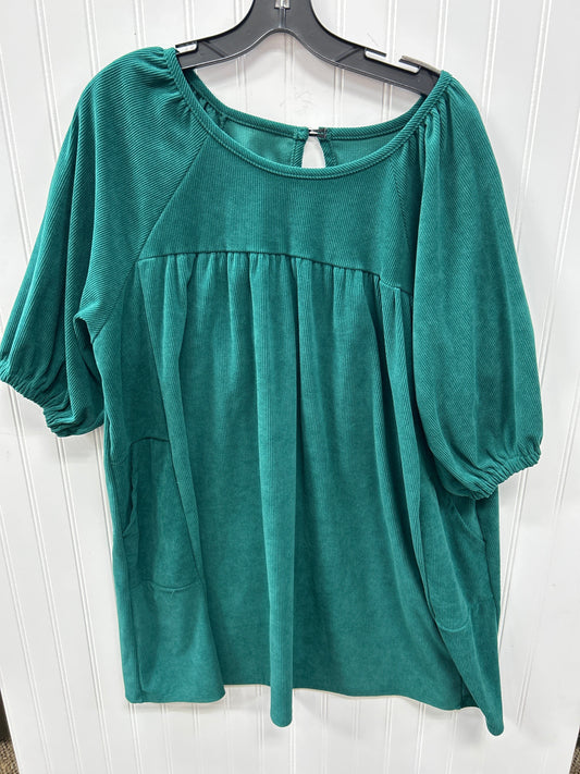 Dress Casual Midi By Bucketlist In Green, Size:S