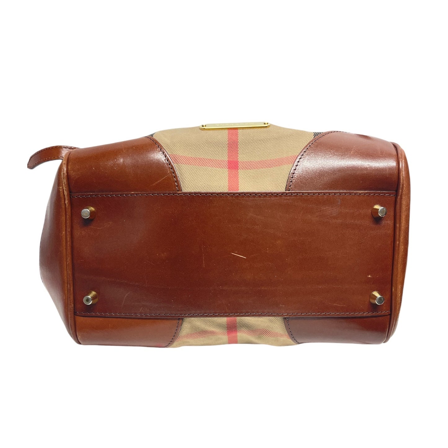 Tote Luxury Designer By Burberry, Size: Medium