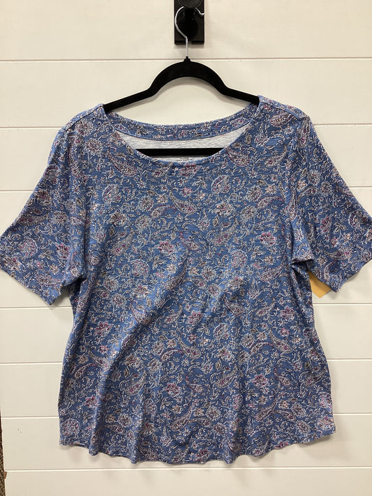 Top Ss By J. Jill In Blue, Size:L
