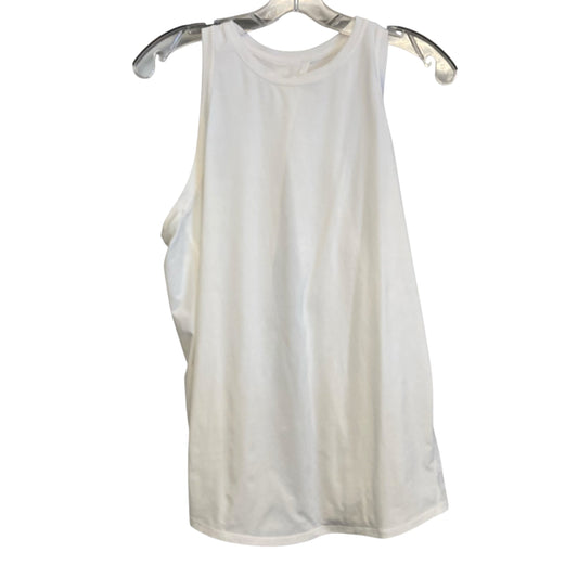 Top Sleeveless By Lululemon In White, Size:S