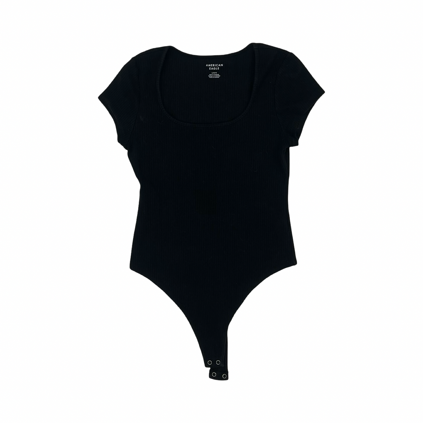 Bodysuit By American Eagle In Black, Size:L