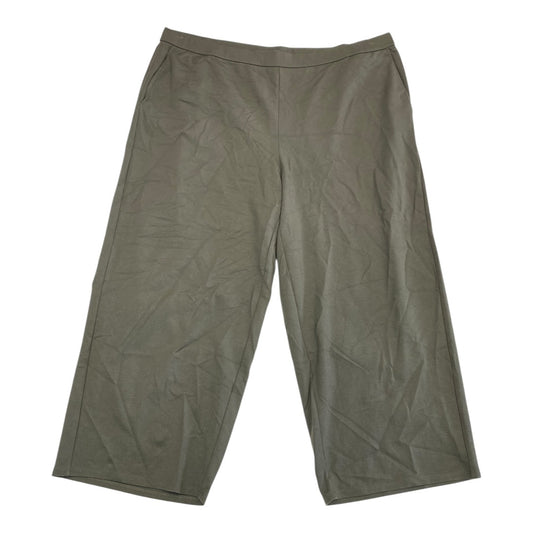 Pants Dress By Eileen Fisher In Green, Size:3X