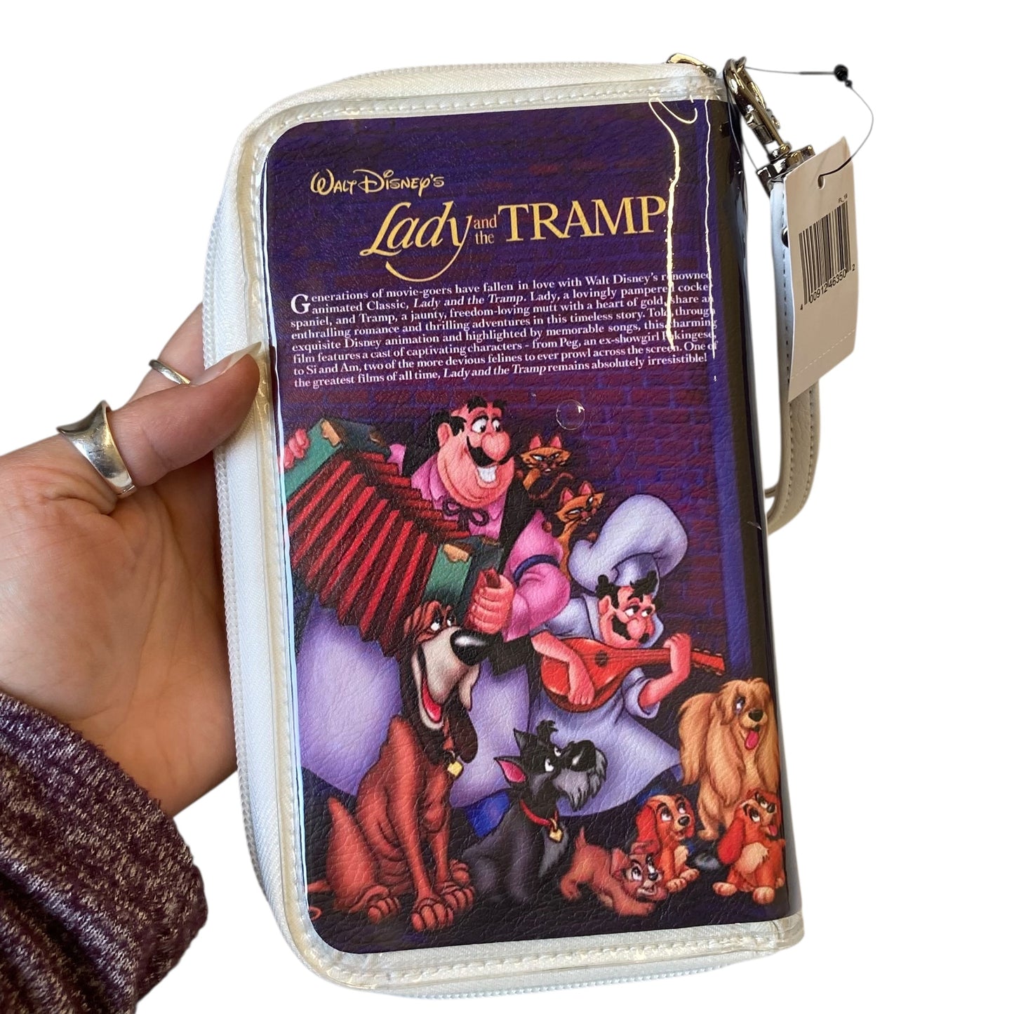 Wallet By Disney In White, Size:Large