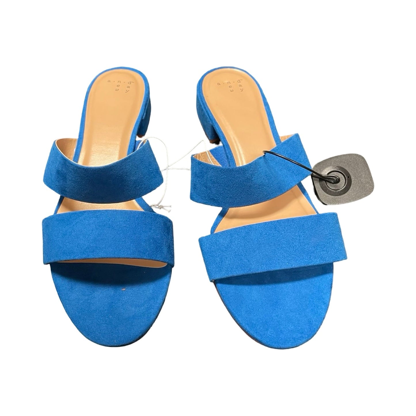 Sandals Flats By A New Day In Blue, Size:11