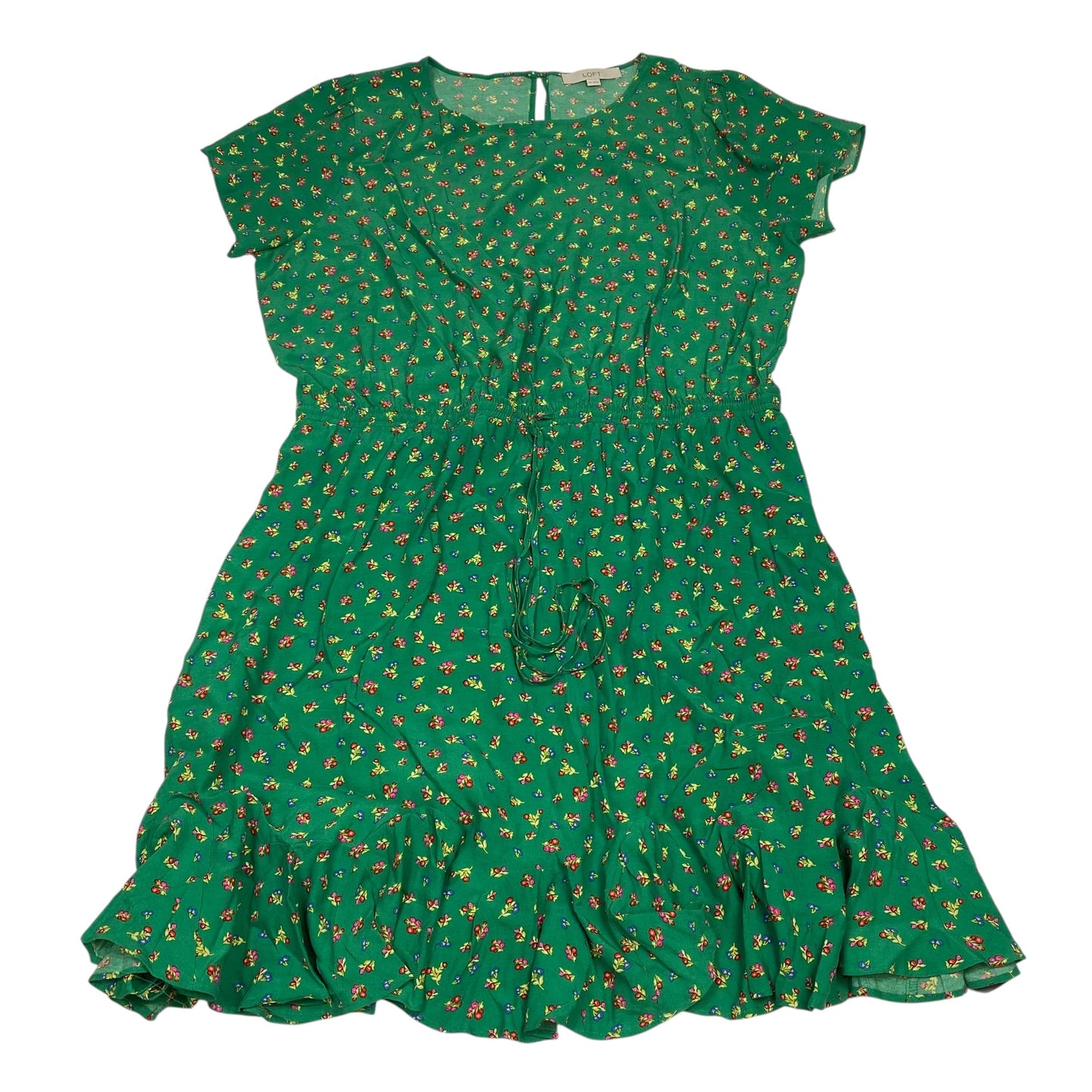 Dress Casual Short By Loft In Green, Size:Xxl