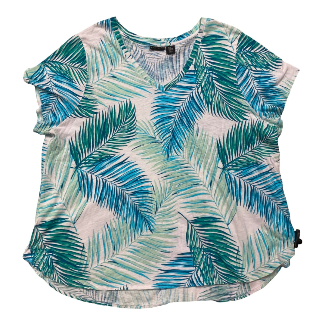 Top Ss By Tahari In Multi, Size:3X