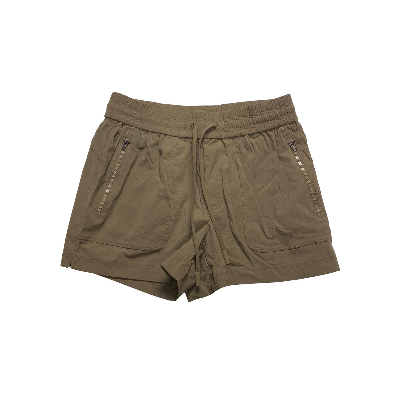 Athletic Shorts By Athleta In Taupe, Size:S