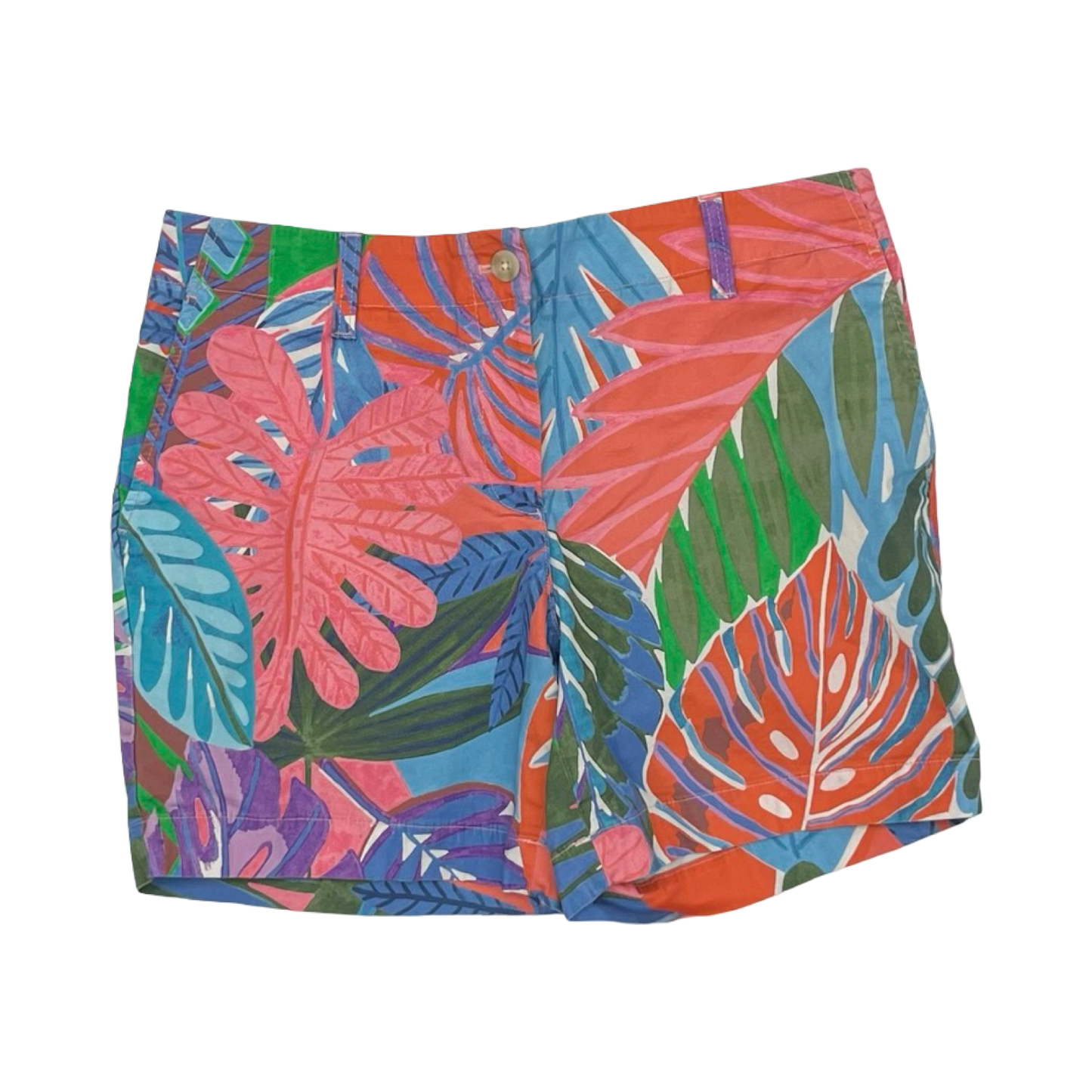 Shorts By Talbots In Tropical Print, Size:8P