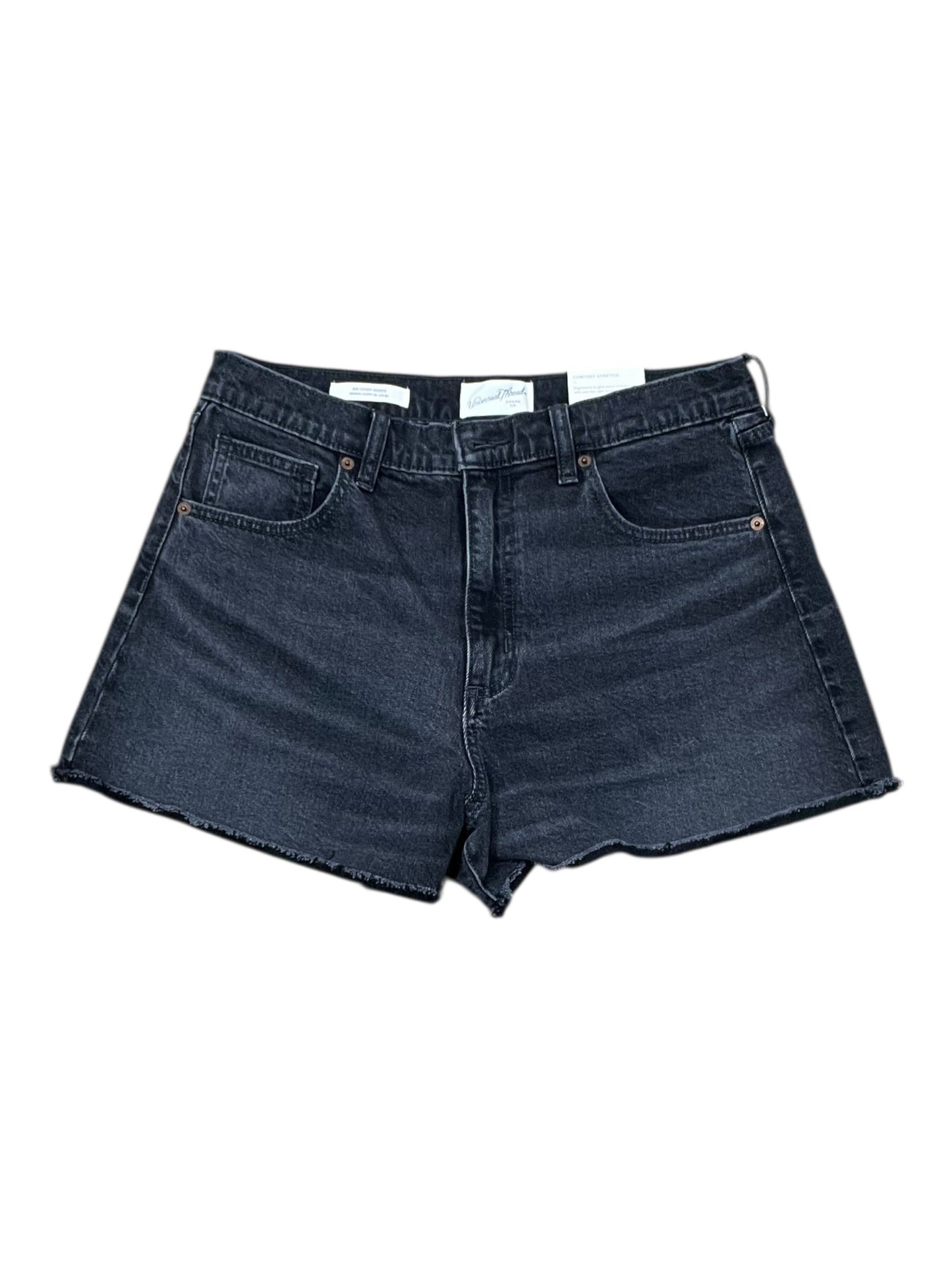 Shorts By Universal Thread In Black Denim, Size:M