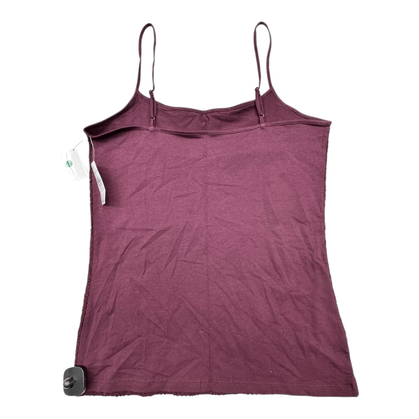 Top Sleeveless By Ann Taylor In Purple, Size:L