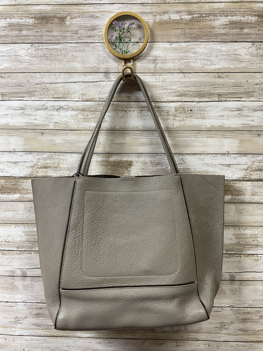 Handbag Leather By Botkier In Grey, Size:Large