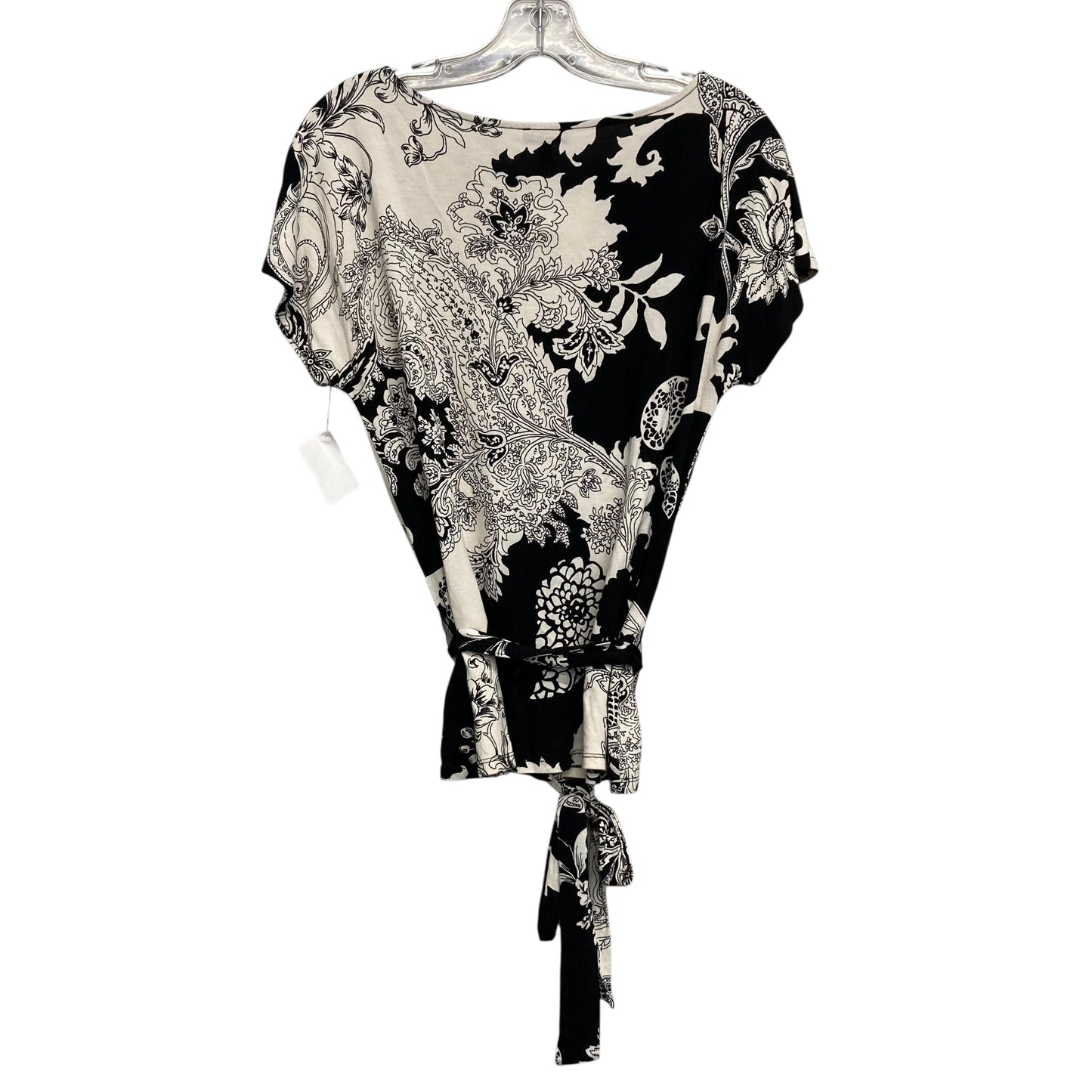 Top Ss By Talbots In Black & White, Size:Xs