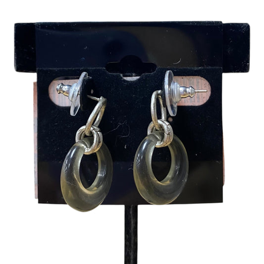 Earrings Dangle/Drop In Grey