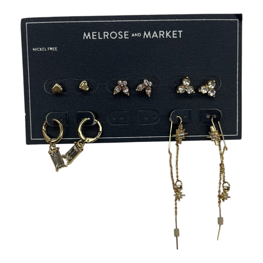 Earrings Other By Clothes Mentor In Gold, Size:05 Piece Set