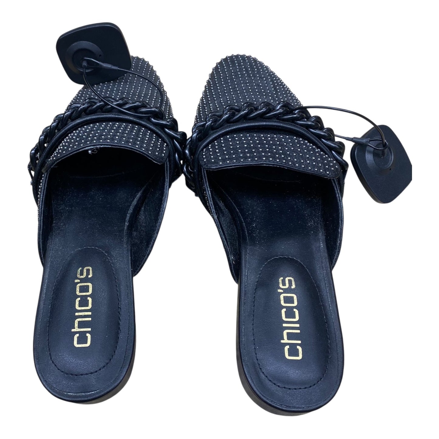 Shoes Flats By Chicos In Black, Size:6.5