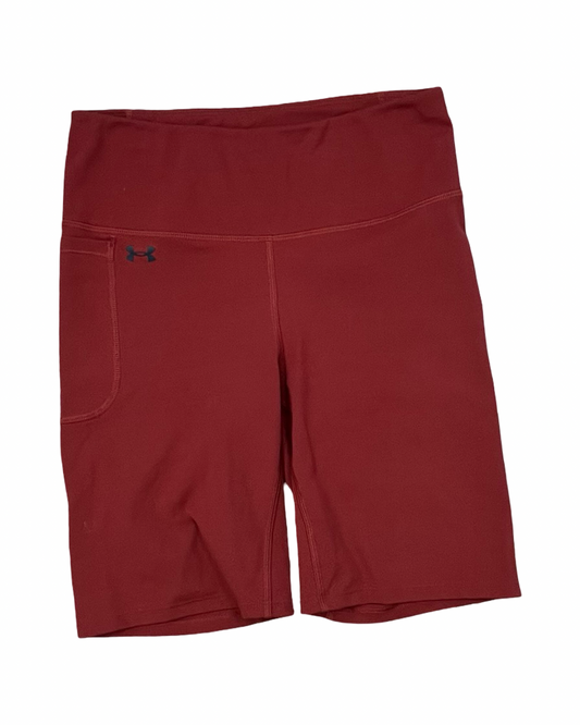 Athletic Shorts By Under Armour In Orange, Size:M
