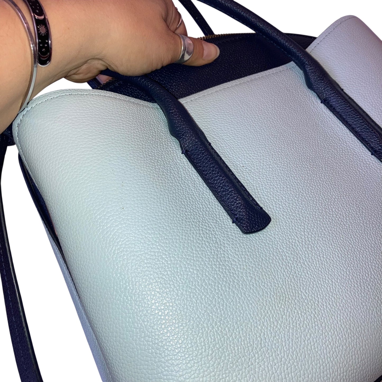 Handbag Designer By Kate Spade In Blue, Size:Medium