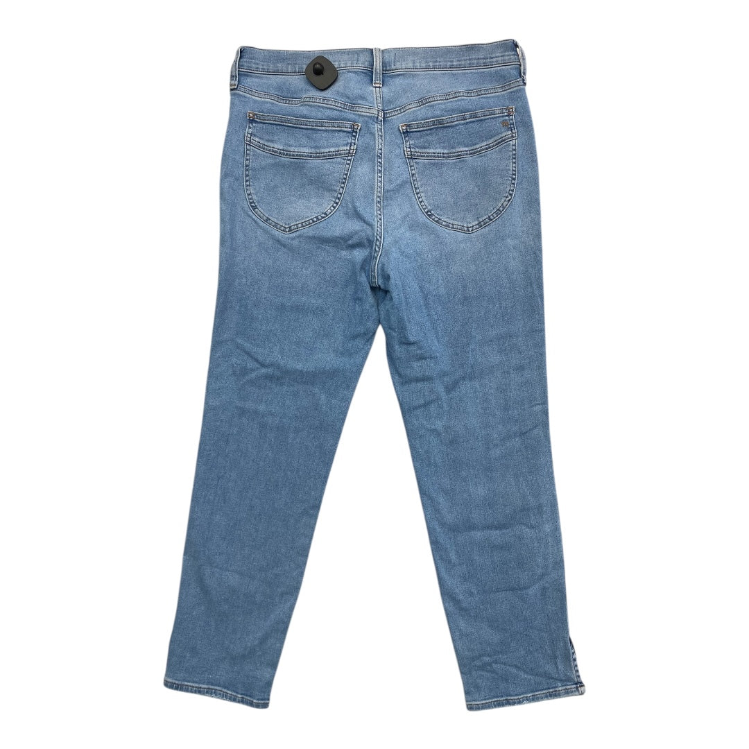 Jeans Straight By Madewell In Blue Denim, Size:12