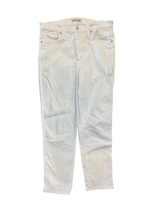 Jeans Straight By Madewell In White Denim, Size:12