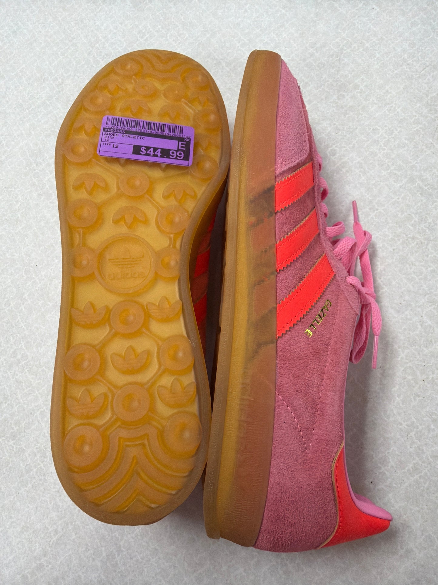 Shoes Athletic By Adidas In Pink, Size:12