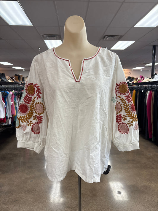 Top Ls By Madewell In White, Size:M