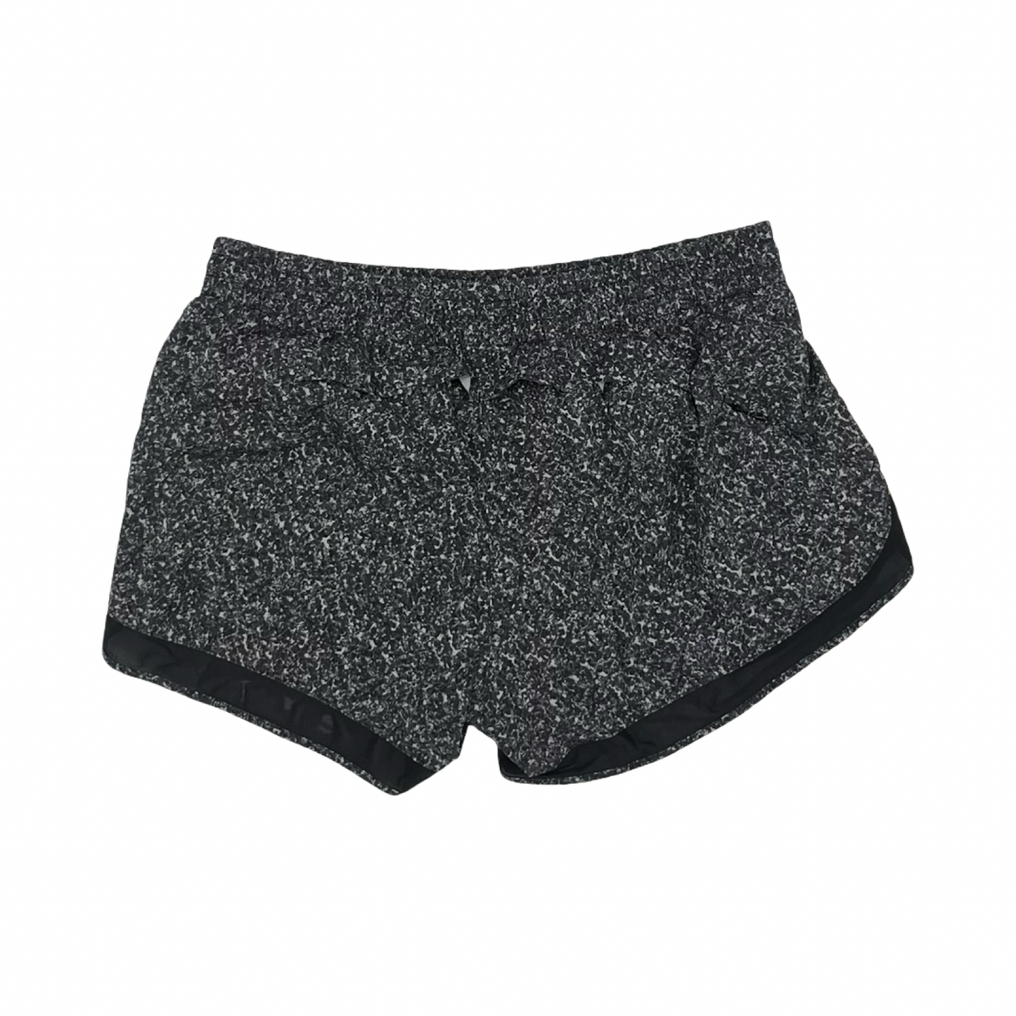 Athletic Shorts By Athleta In Black & White, Size:L