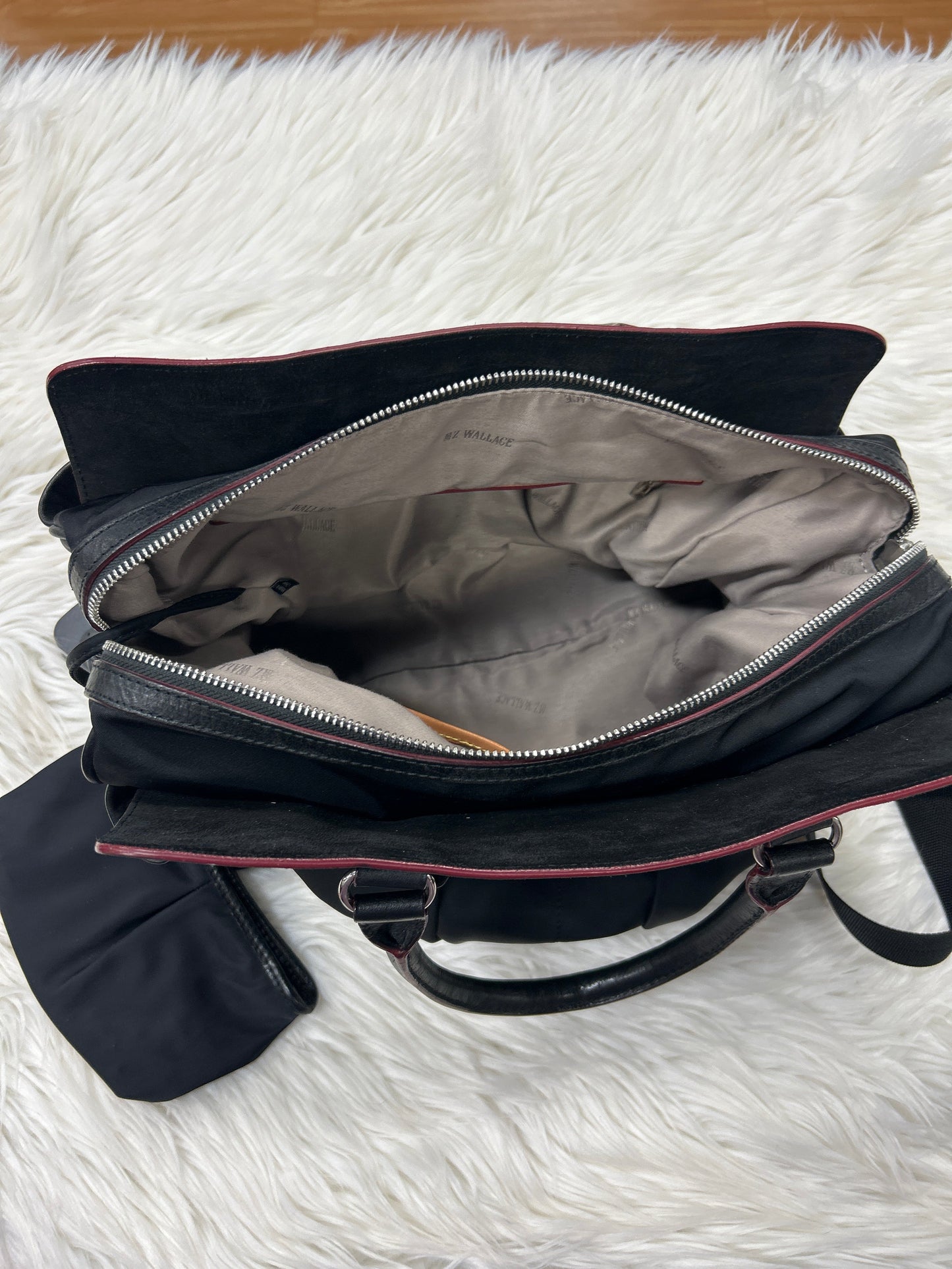 Handbag Leather By Cma In Black, Size:Large