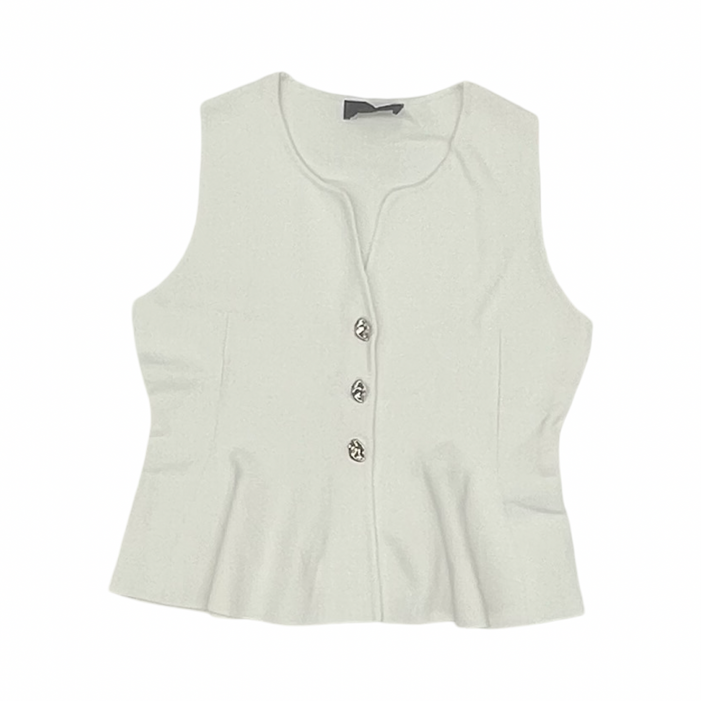 Vest Other By Zara In Cream, Size:L
