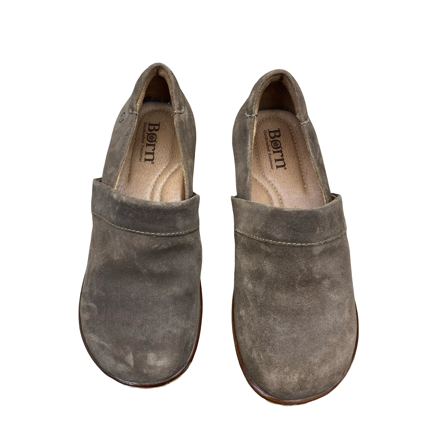 Shoes Heels Wedge By Born In Brown, Size:6.5