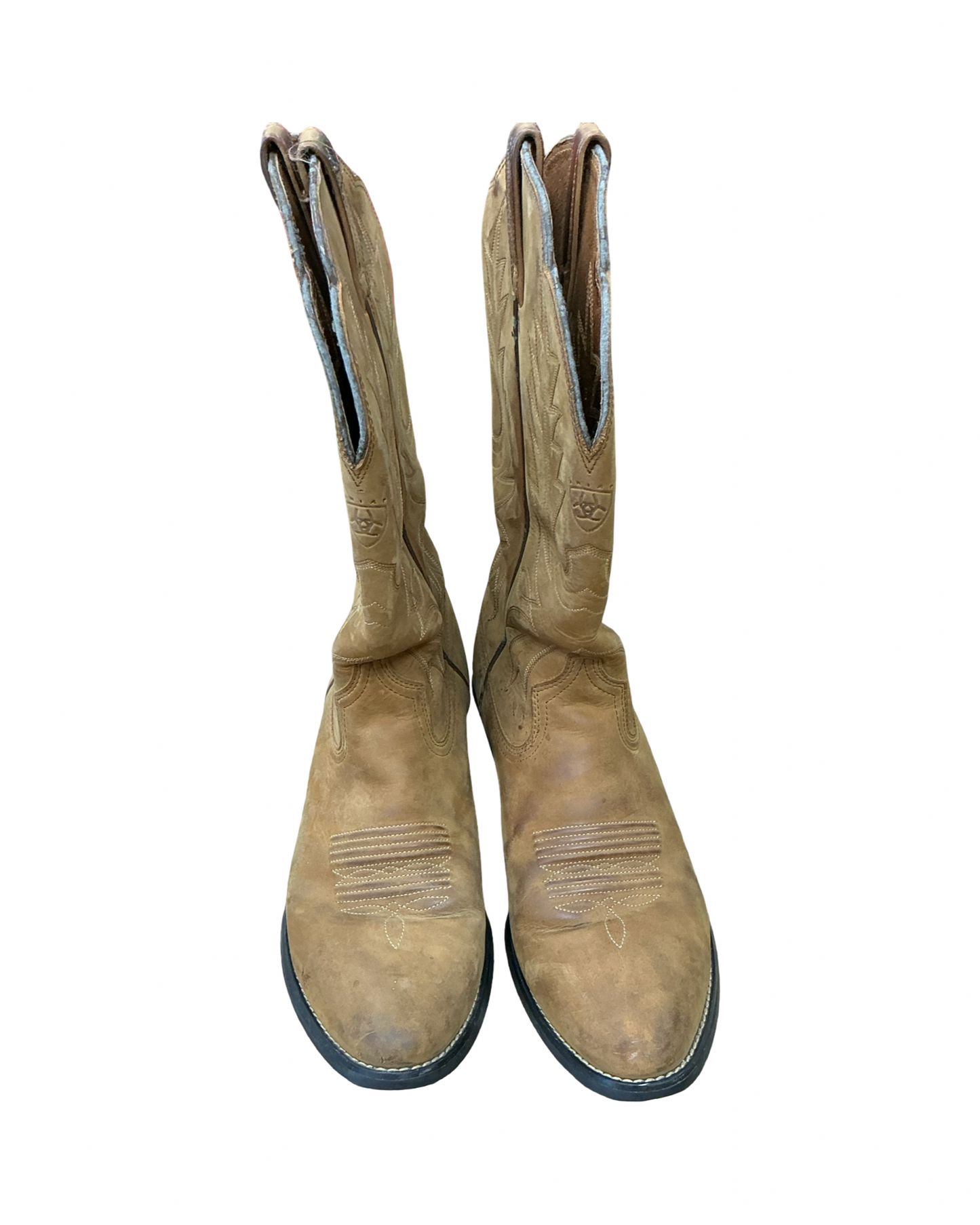 Boots Western By Ariat In Brown, Size:9.5