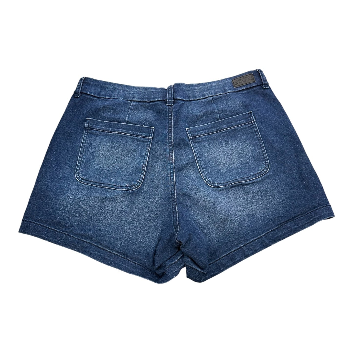 Shorts By Clothes Mentor In Blue Denim, Size:14