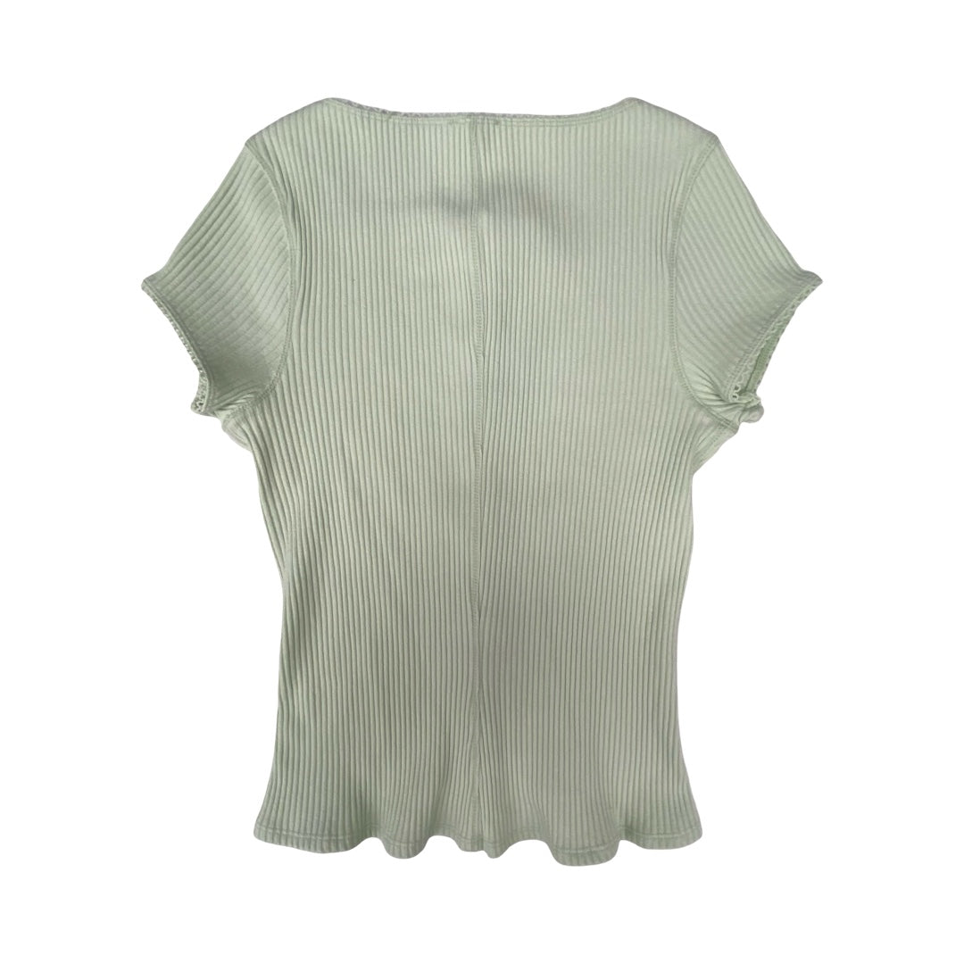 Top Ss By Free People In Green, Size:Sp