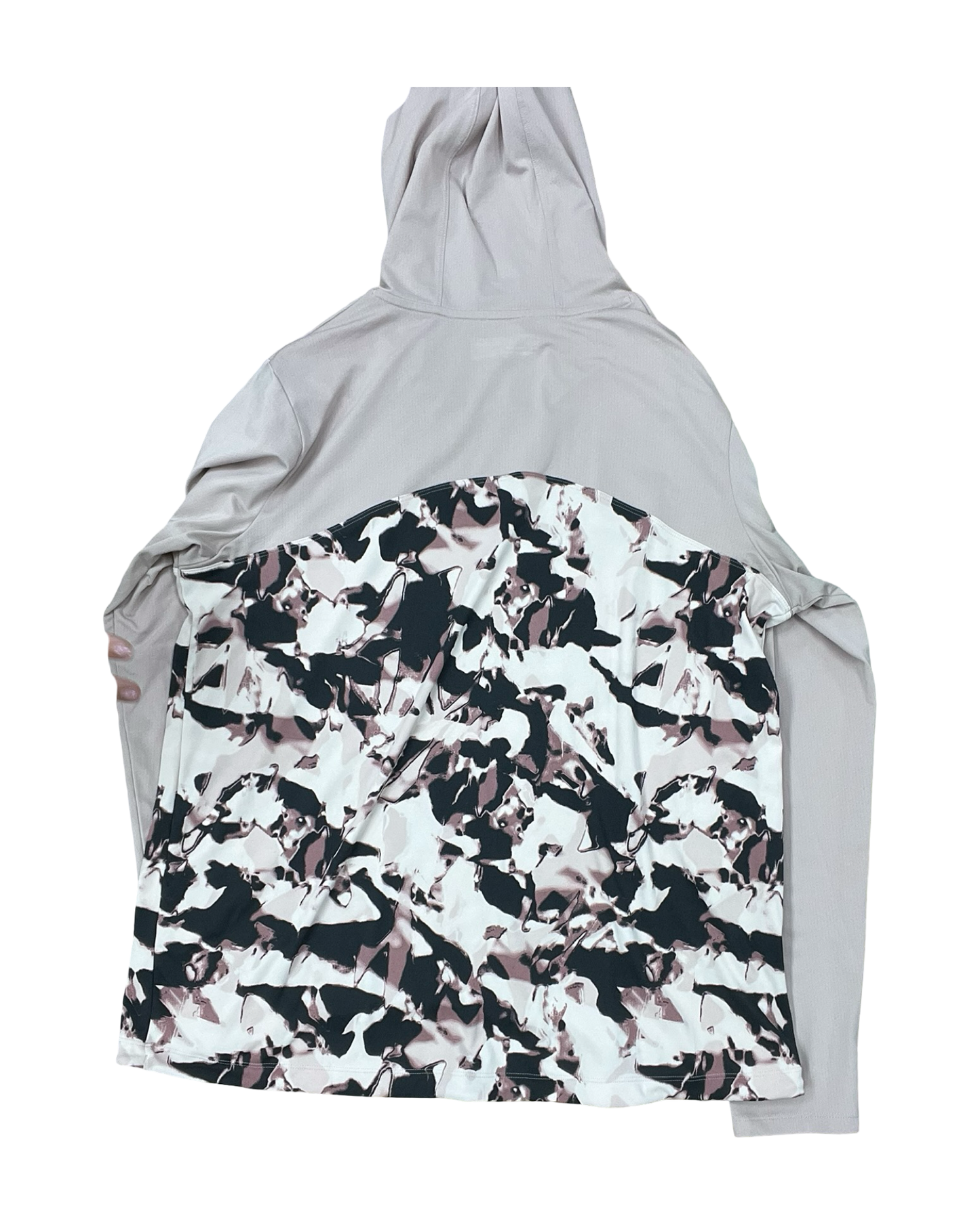 Athletic Top Ls Hoodie By Under Armour In Black & Pink, Size:Xl