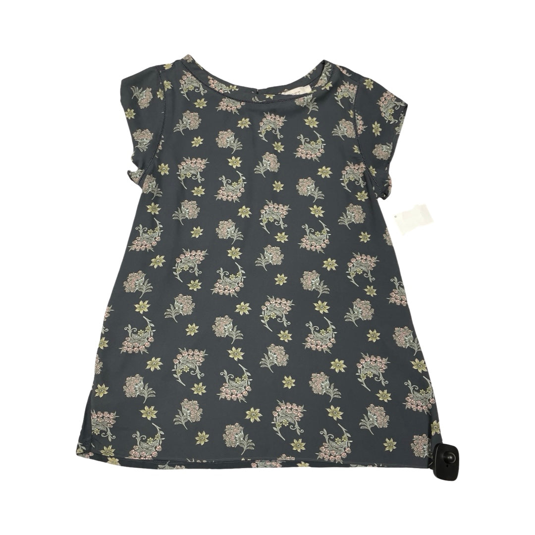 Top Ss By Loft In Grey, Size:Xs