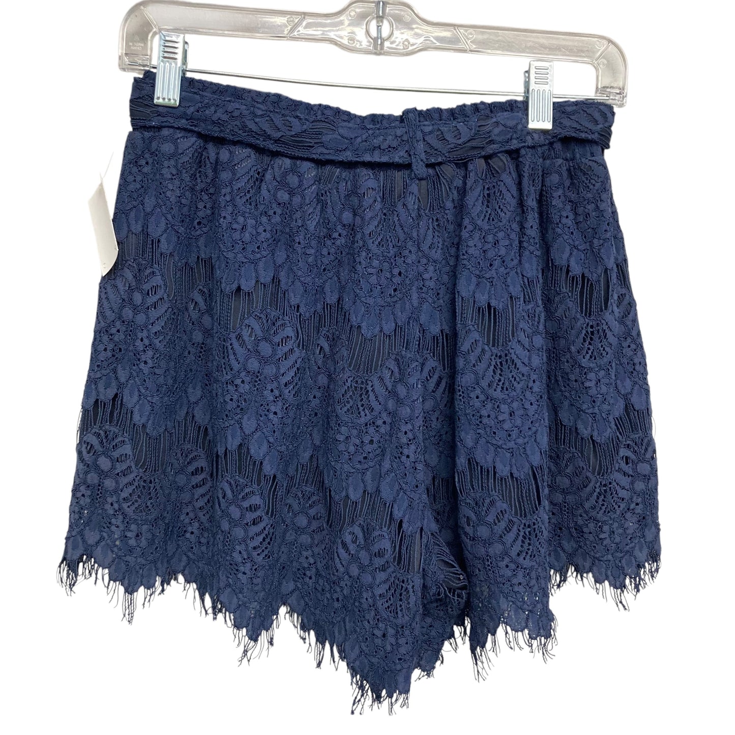 Shorts By Fashion On Earth In Navy, Size:8