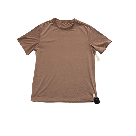 Athletic Top Ss By Vuori In Mauve, Size:M