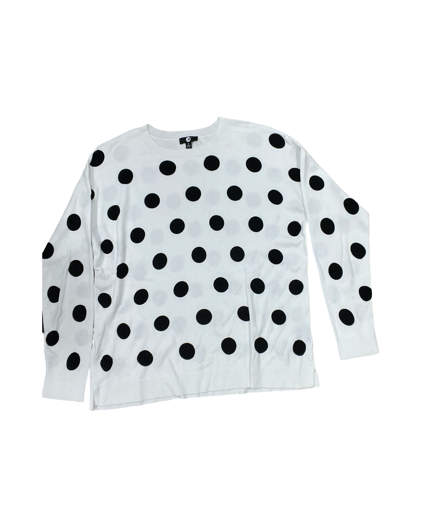 Top Ls By Clothes Mentor In Polkadot Pattern, Size:S