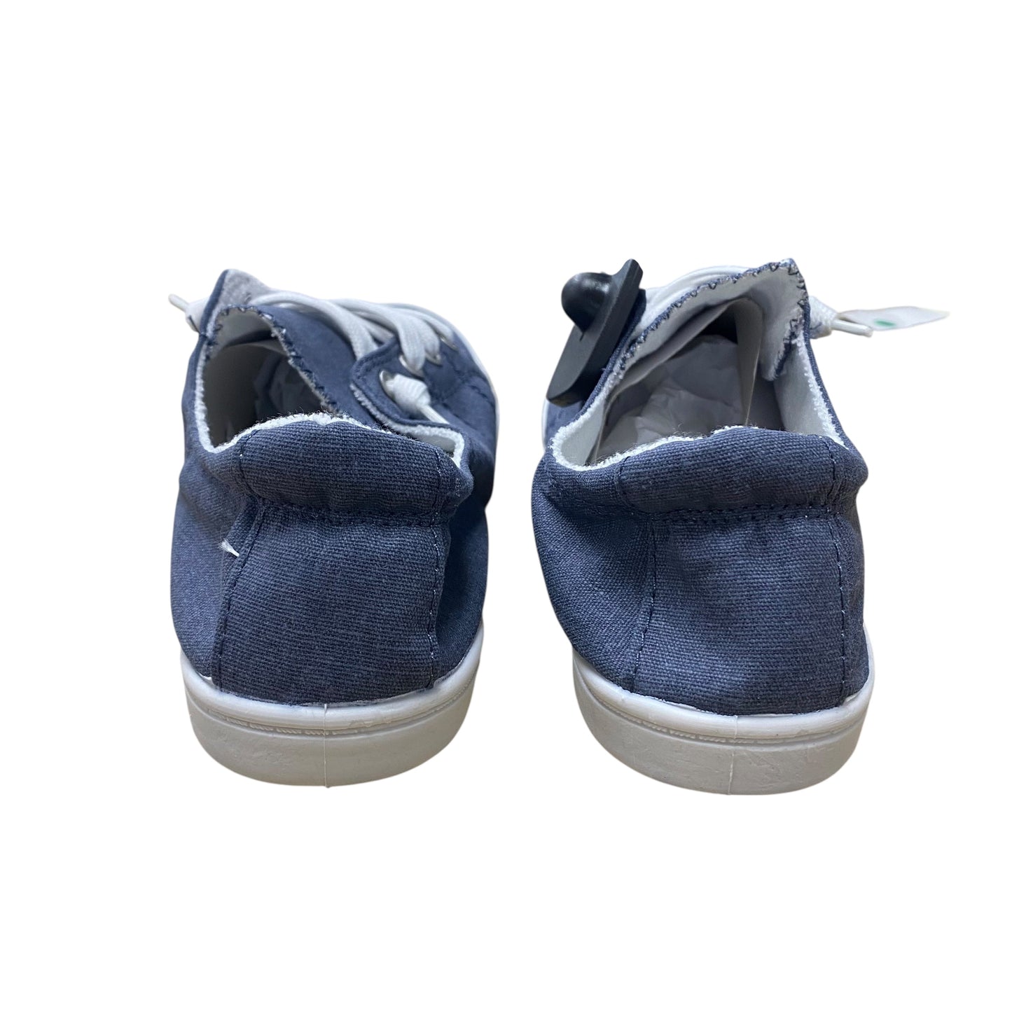 Shoes Flats By Soda In Blue, Size:9