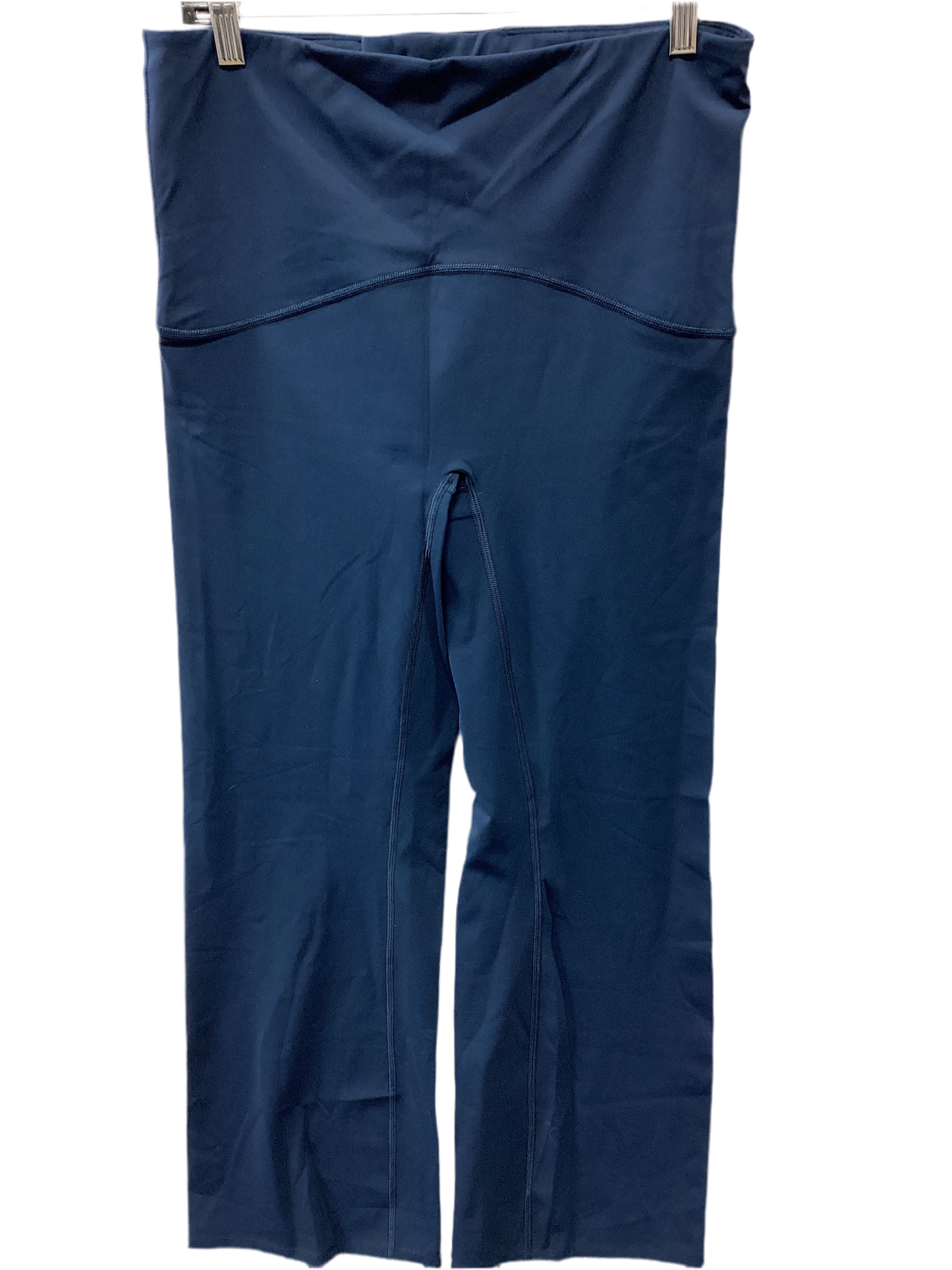 Athletic Leggings By Spanx In Navy, Size:1X