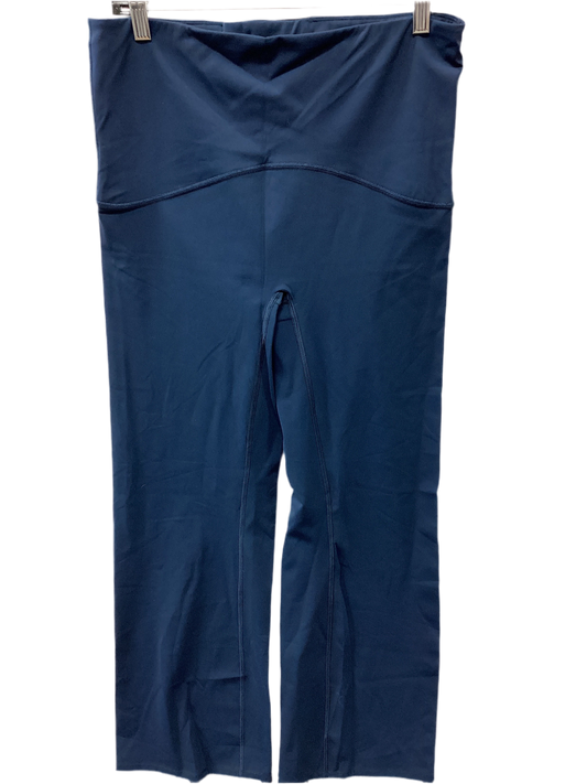 Athletic Leggings By Spanx In Navy, Size:1X