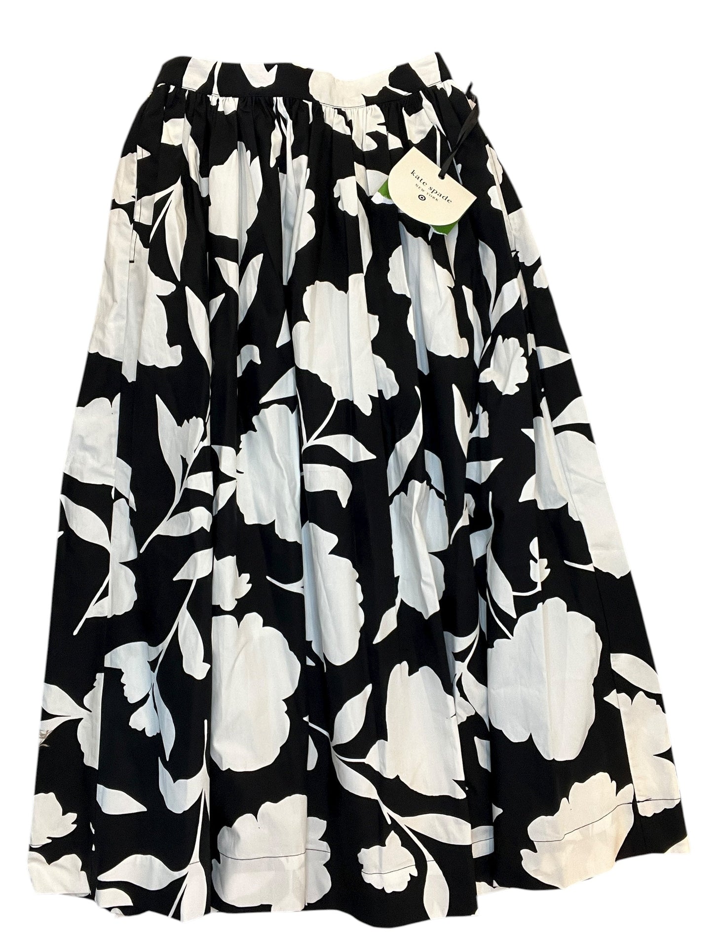 Skirt Designer By Kate Spade In Black & White, Size:Xxs
