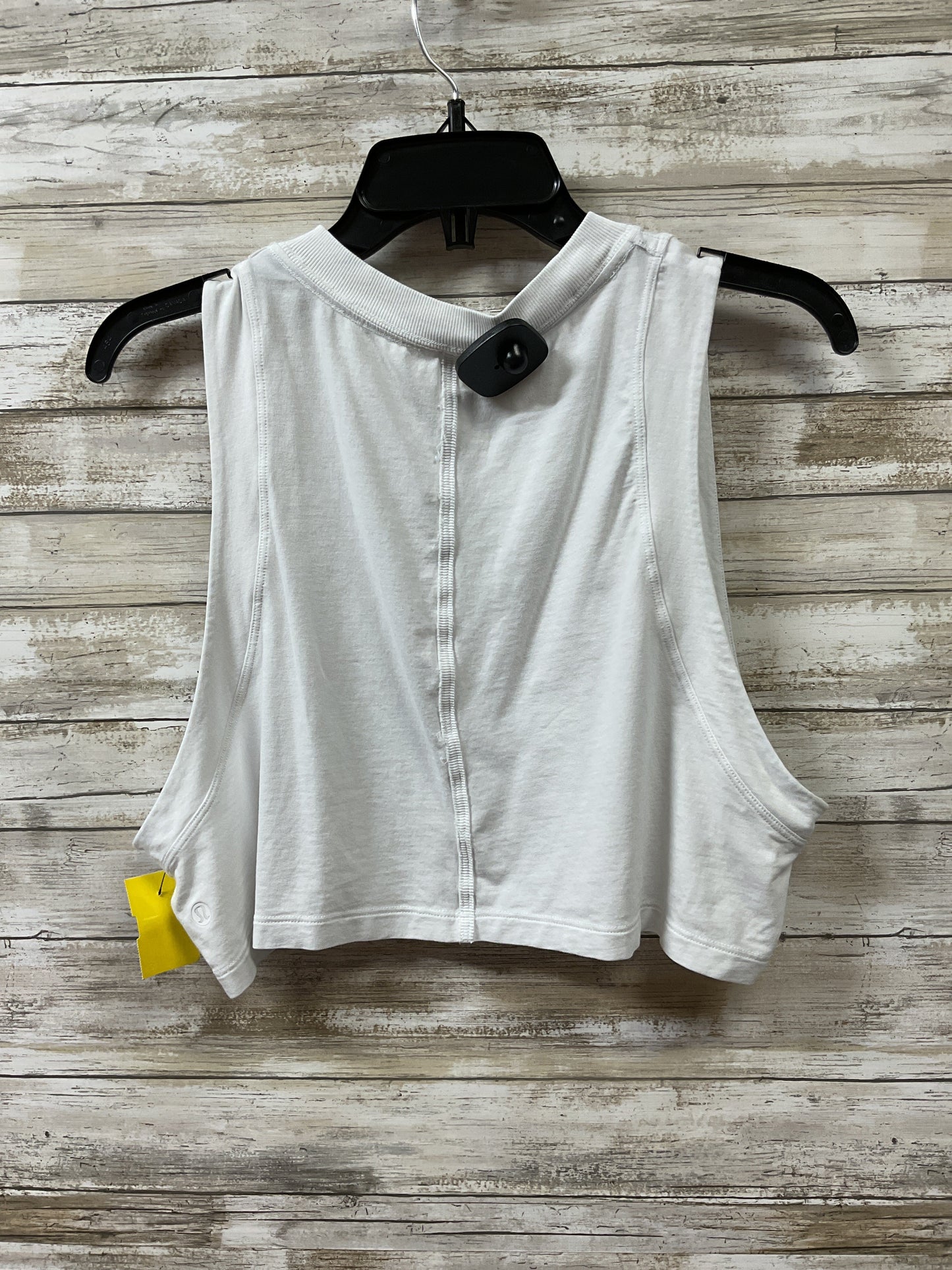 Athletic Tank Top By Lululemon In White, Size:8