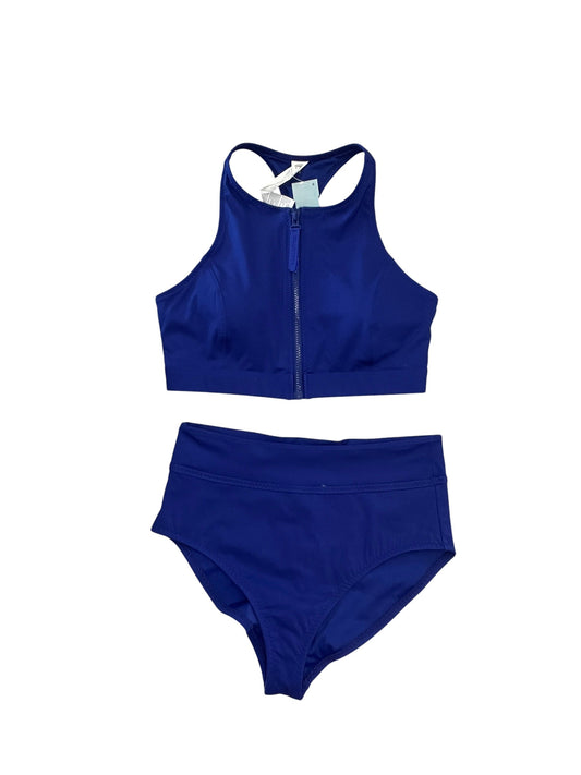 Swimsuit 2Pc By Fabletics In Blue, Size:M