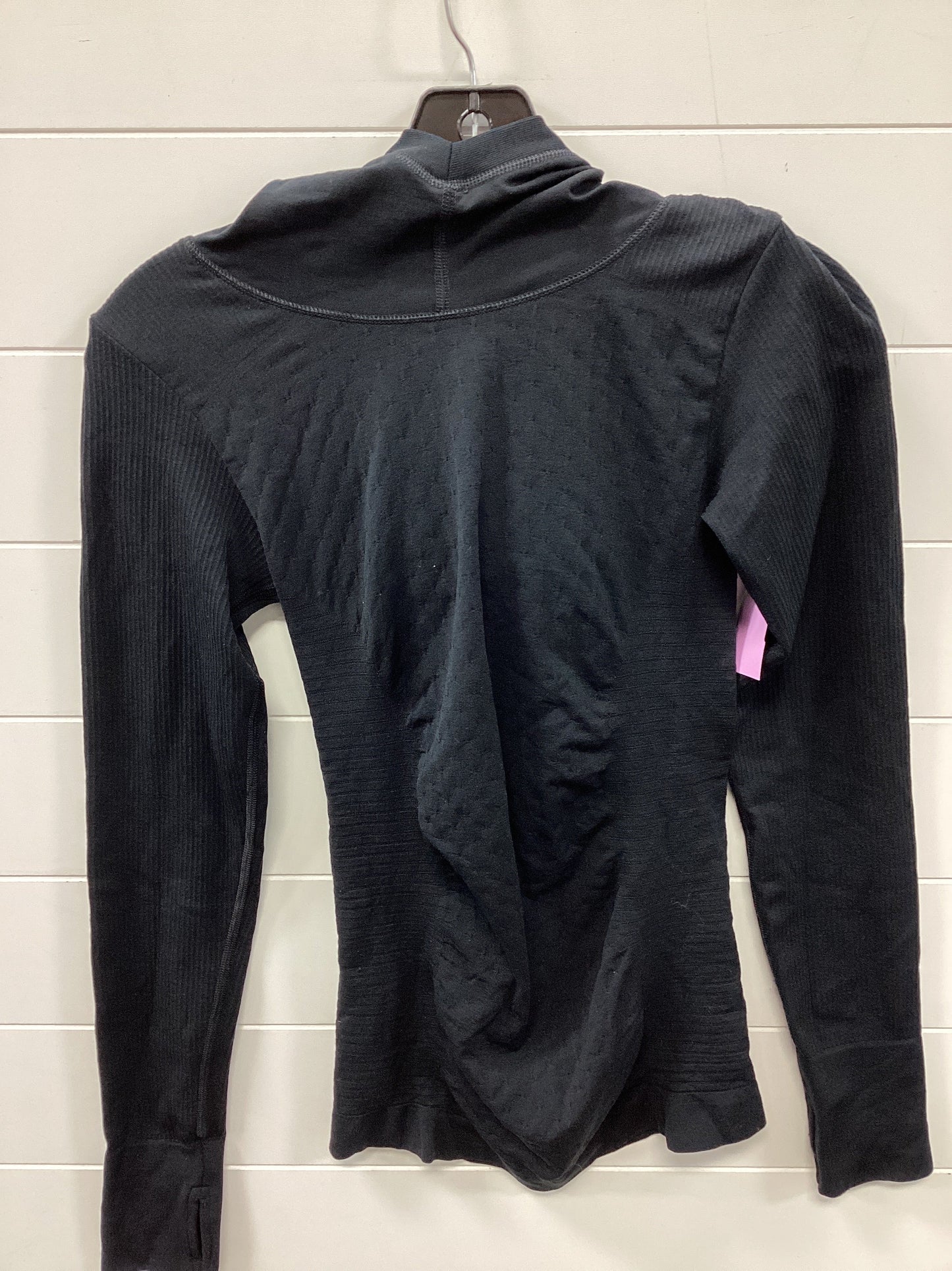 Athletic Top Ls Hoodie By Athleta In Black, Size:Xs