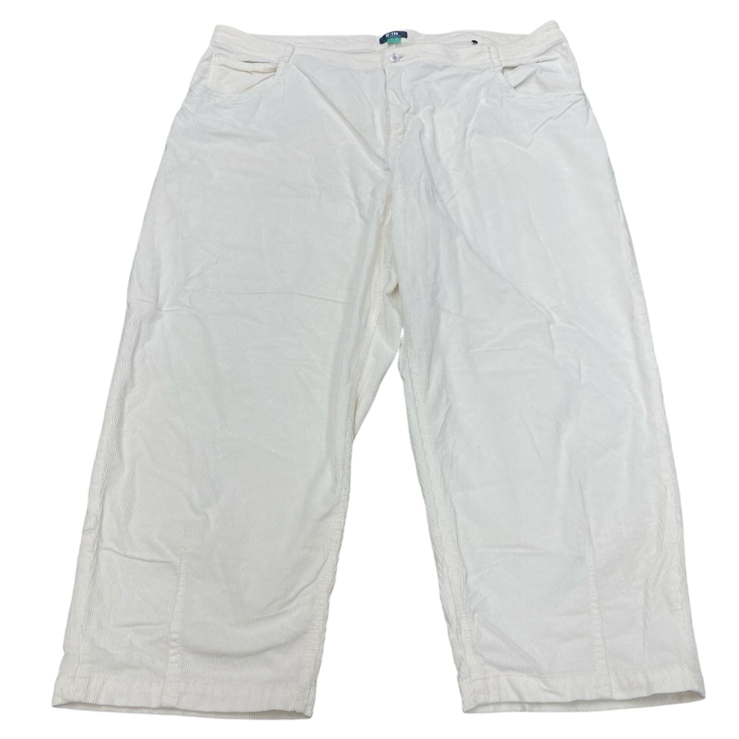 Pants Corduroy By Maeve In White, Size:24
