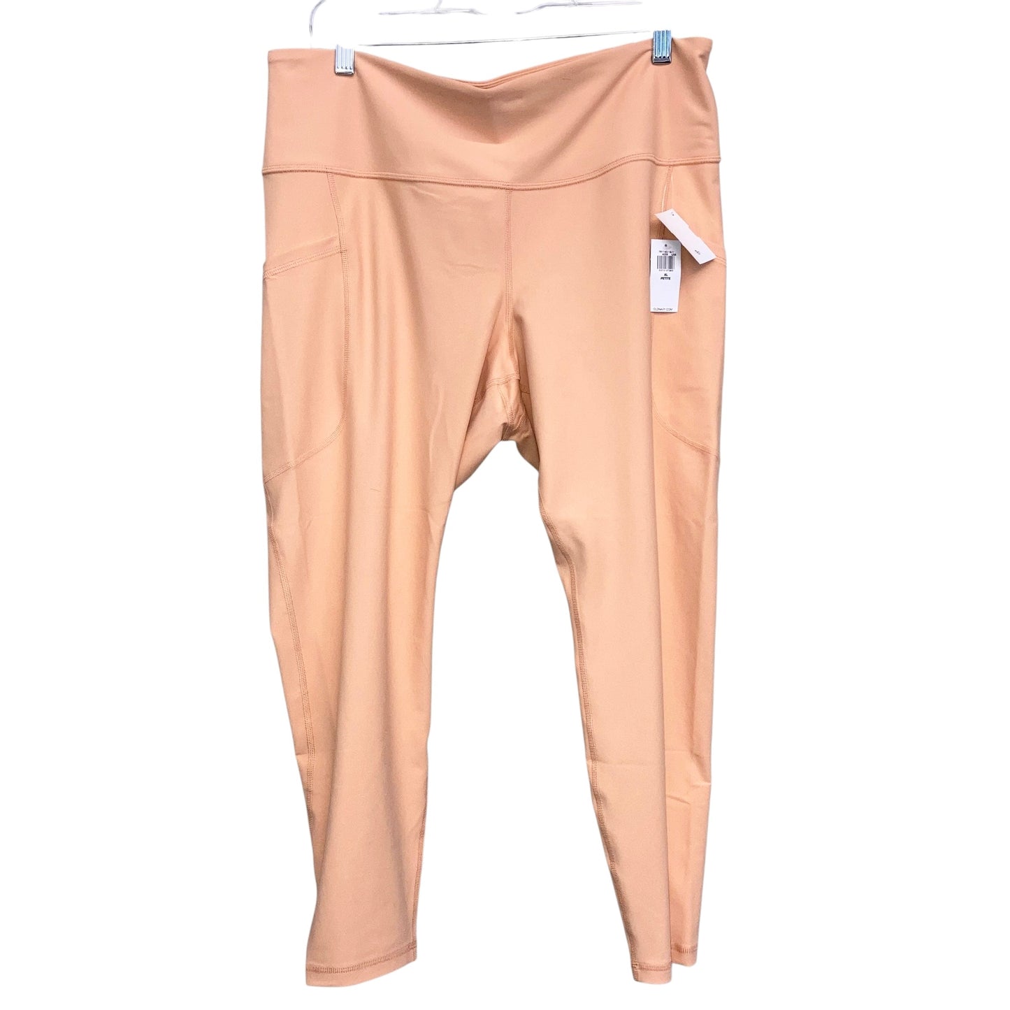 Athletic Leggings By Old Navy In Orange, Size:Xl