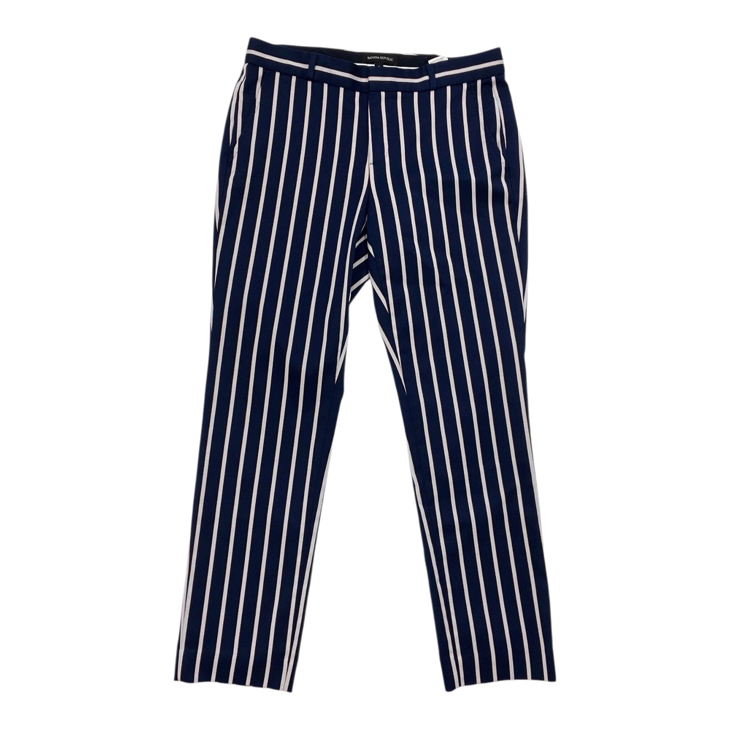 Pants Dress By Banana Republic In Blue & White, Size:6