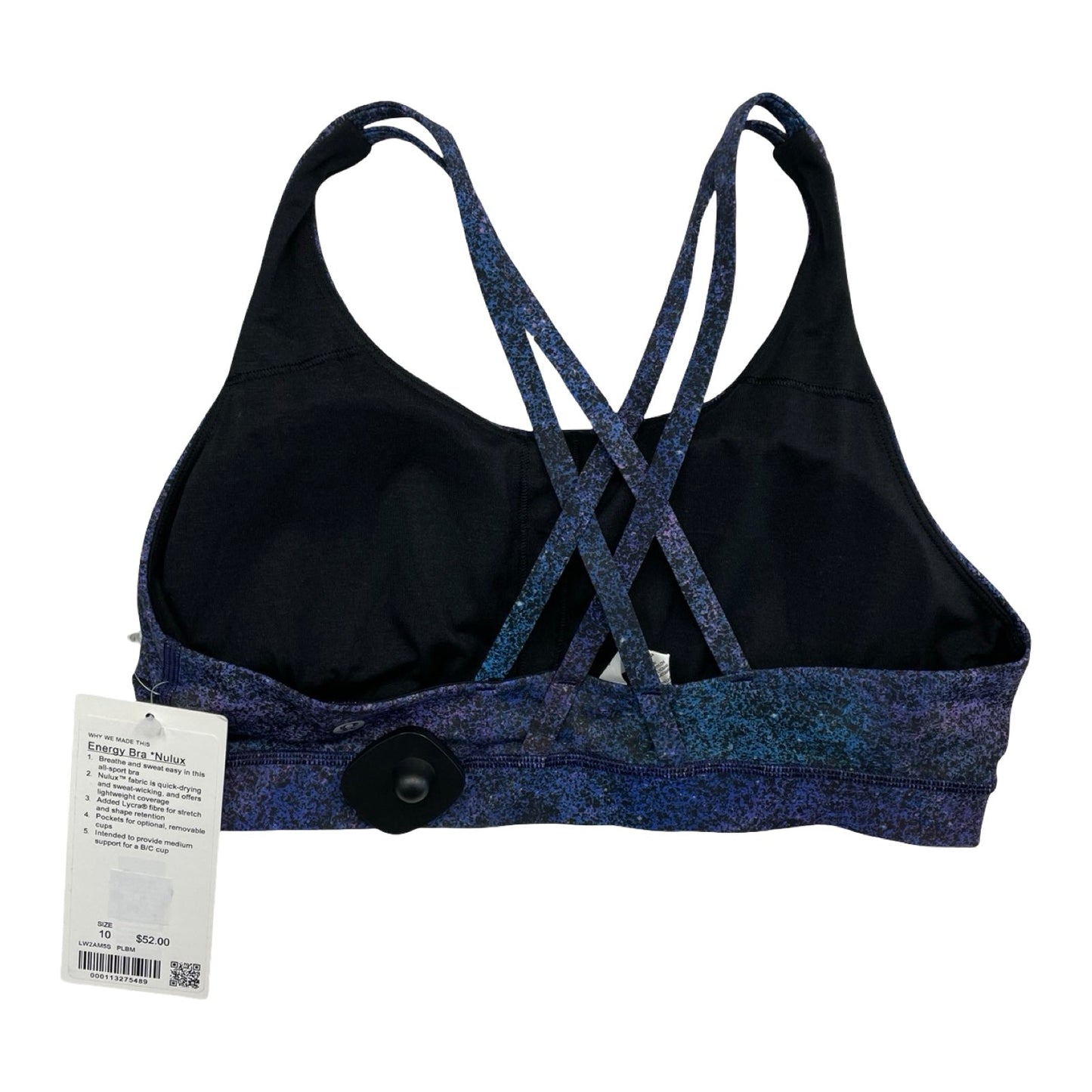 Athletic Bra By Lululemon In Multi, Size:10