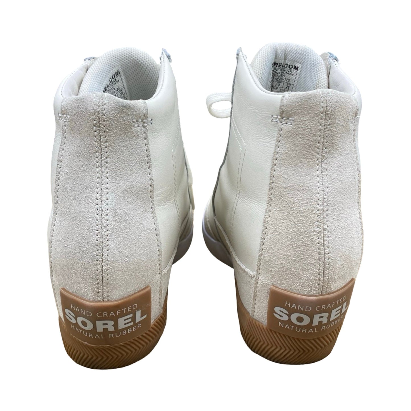 Shoes Designer By Sorel In White, Size:9